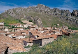 Vista del pueblo de Pancorbo.