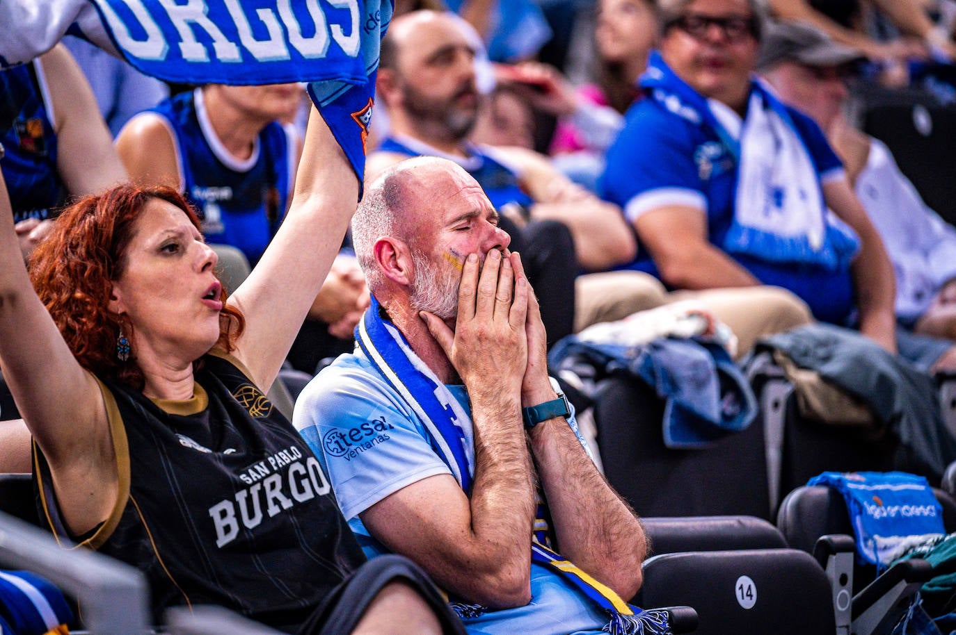 Las imágenes del encuentro entre el San Pablo Burgos y el Força Lleida