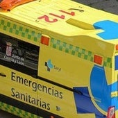 Un herido en una salida de vía en La Aguilera