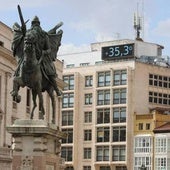 El umbral de alerta por calor varía hasta cuatro grados según la zona de Burgos