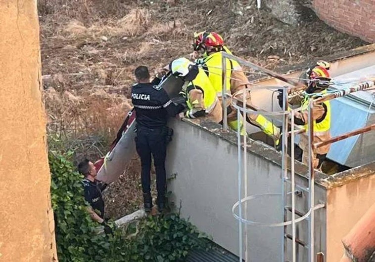 Rescate de un joven de Aranda de Duero en León.