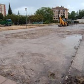 Aparecen goteras en el aparcamiento subterráneo del parque Félix