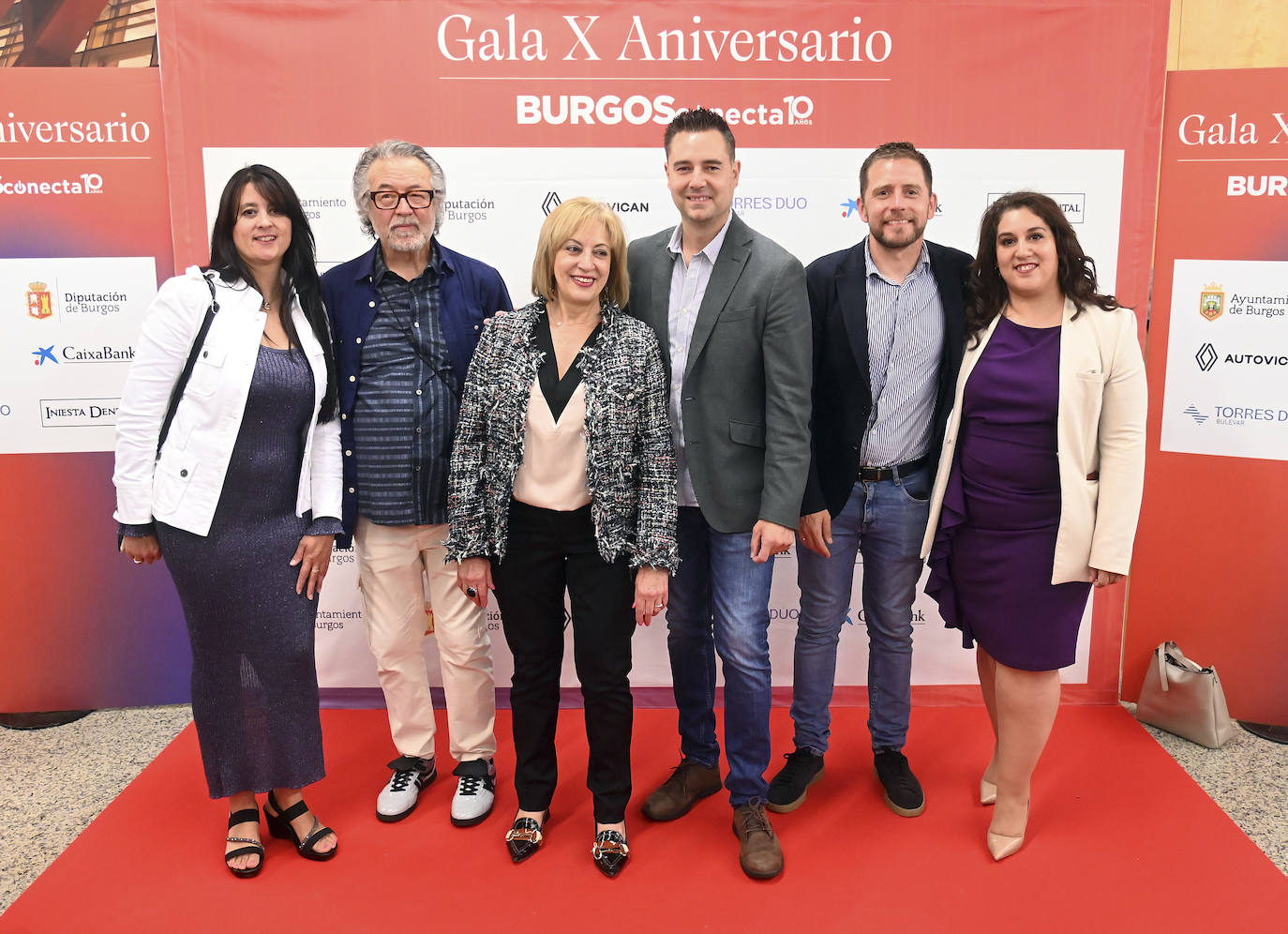 Virginia Escudero, José María Romo, Lola Ovejero, Daniel de la Rosa, Josué Temiño y Estrella Paredes, concejales del PSOE.