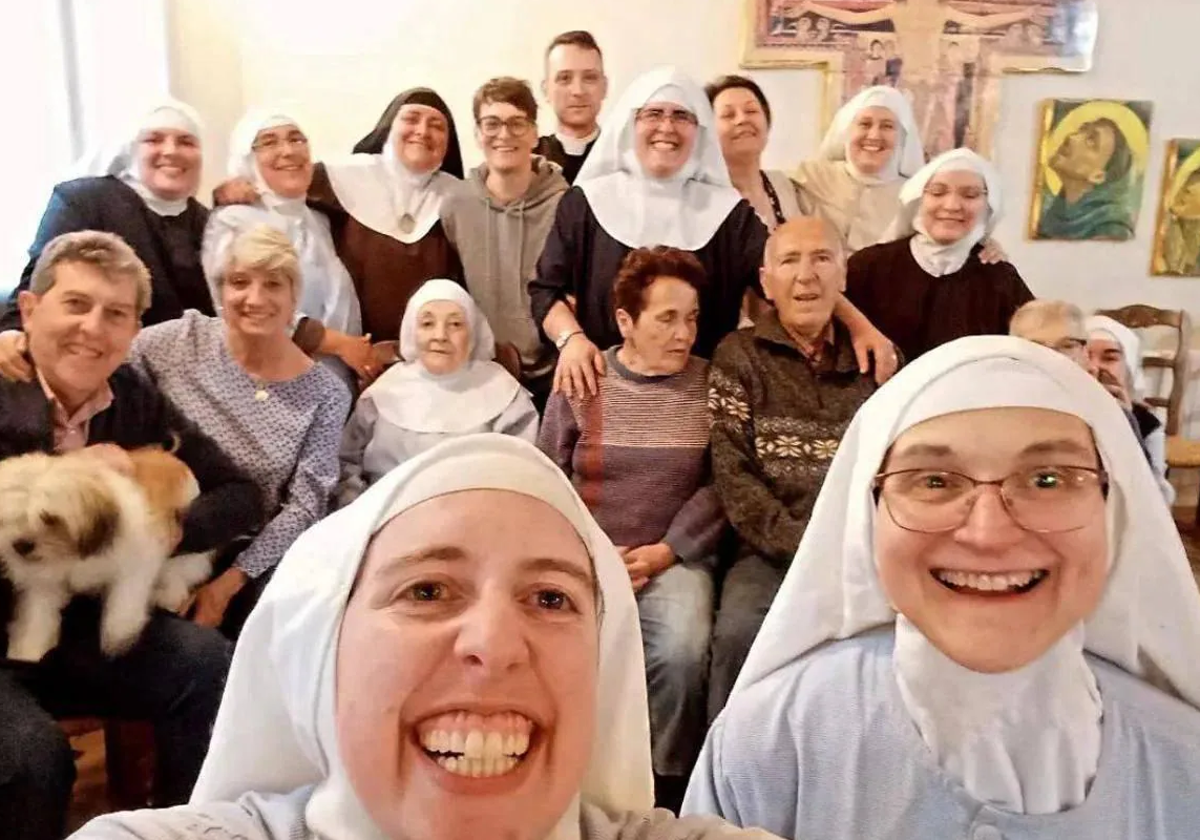 Imagen publicada en Instagram por las monjas de Belorado.