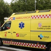 Un motorista y un camionero, heridos en dos accidentes de tráfico en Burgos