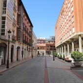 Así era la vieja plaza del Carbón en Burgos