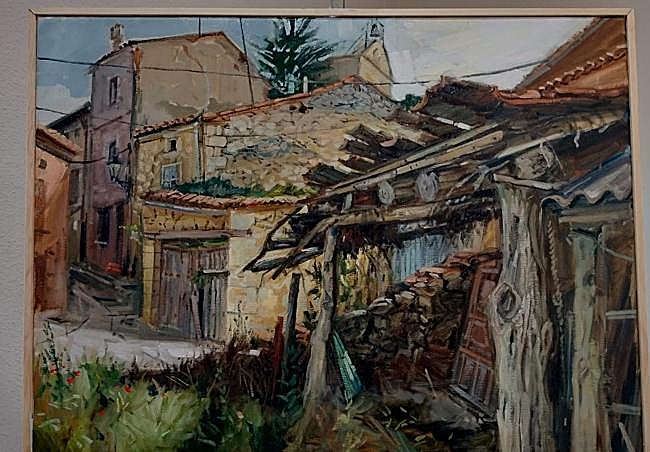 Primer premio Concurso de Pintura Rápida. Obra de Pedro Cebrián.