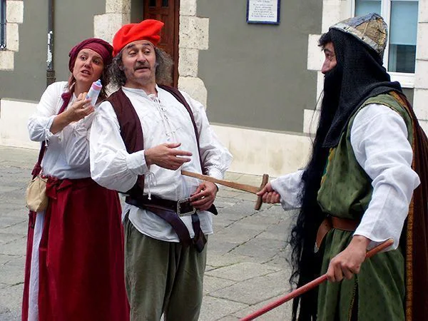 Fotografía de las rutas teatralizadas de Burgos. Imagen de archivo.