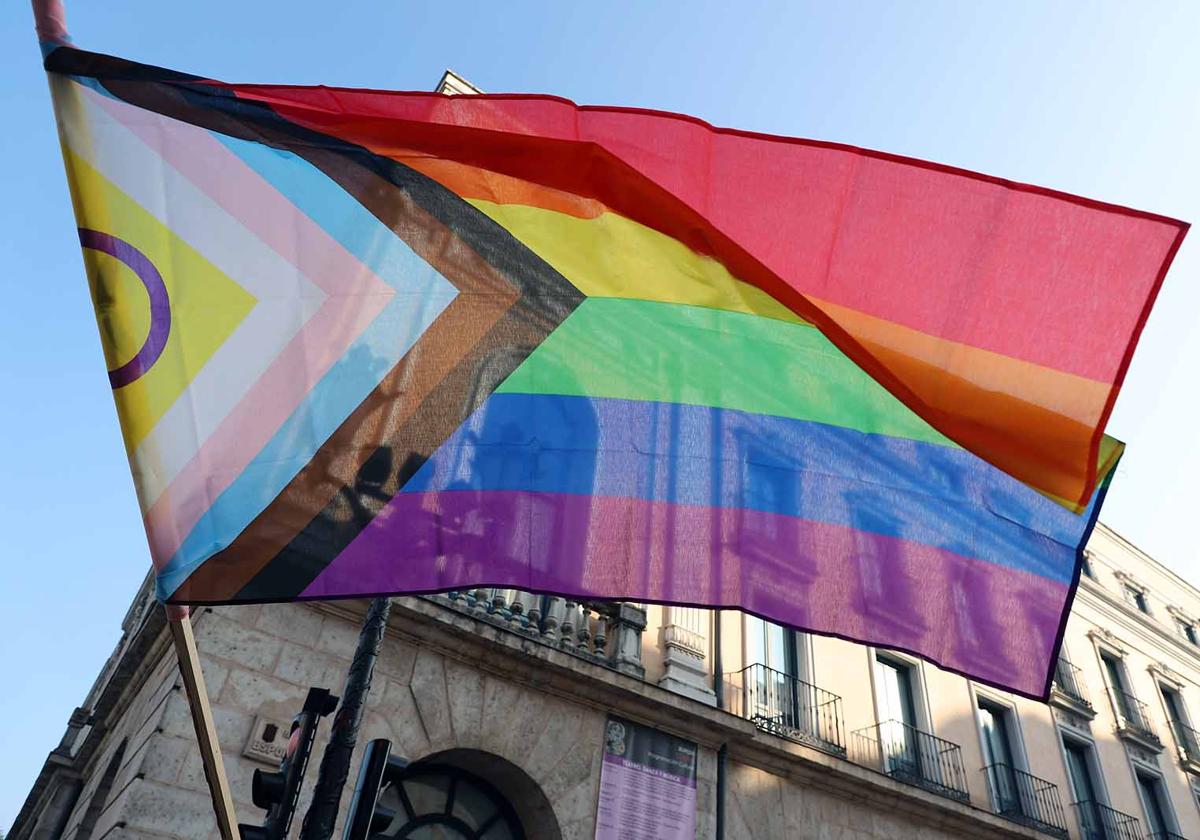 Manifestación del Orgullo en Burgos en 2023.