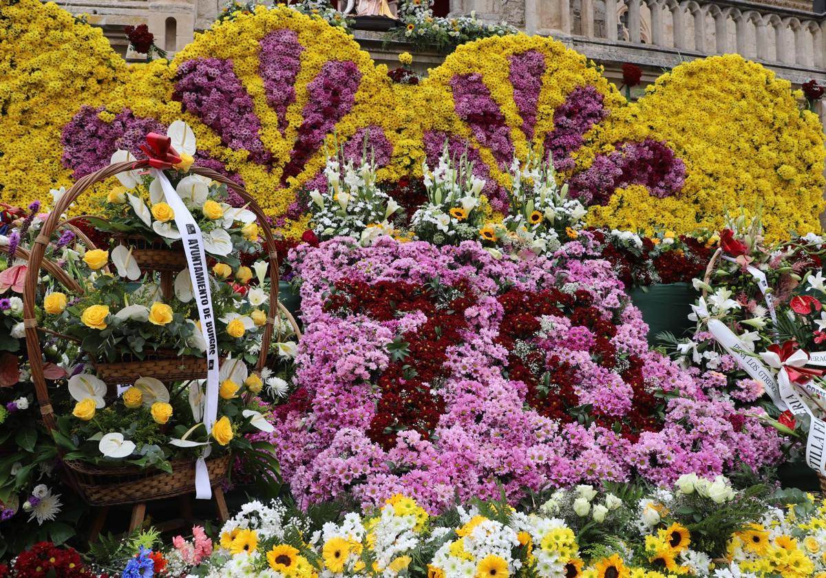 Así ha sido la Ofrenda Floral de los Sampedros en Burgos