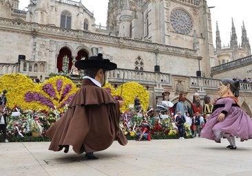 Burgos se viste de flores y alegría en el día grande de los Sampedros