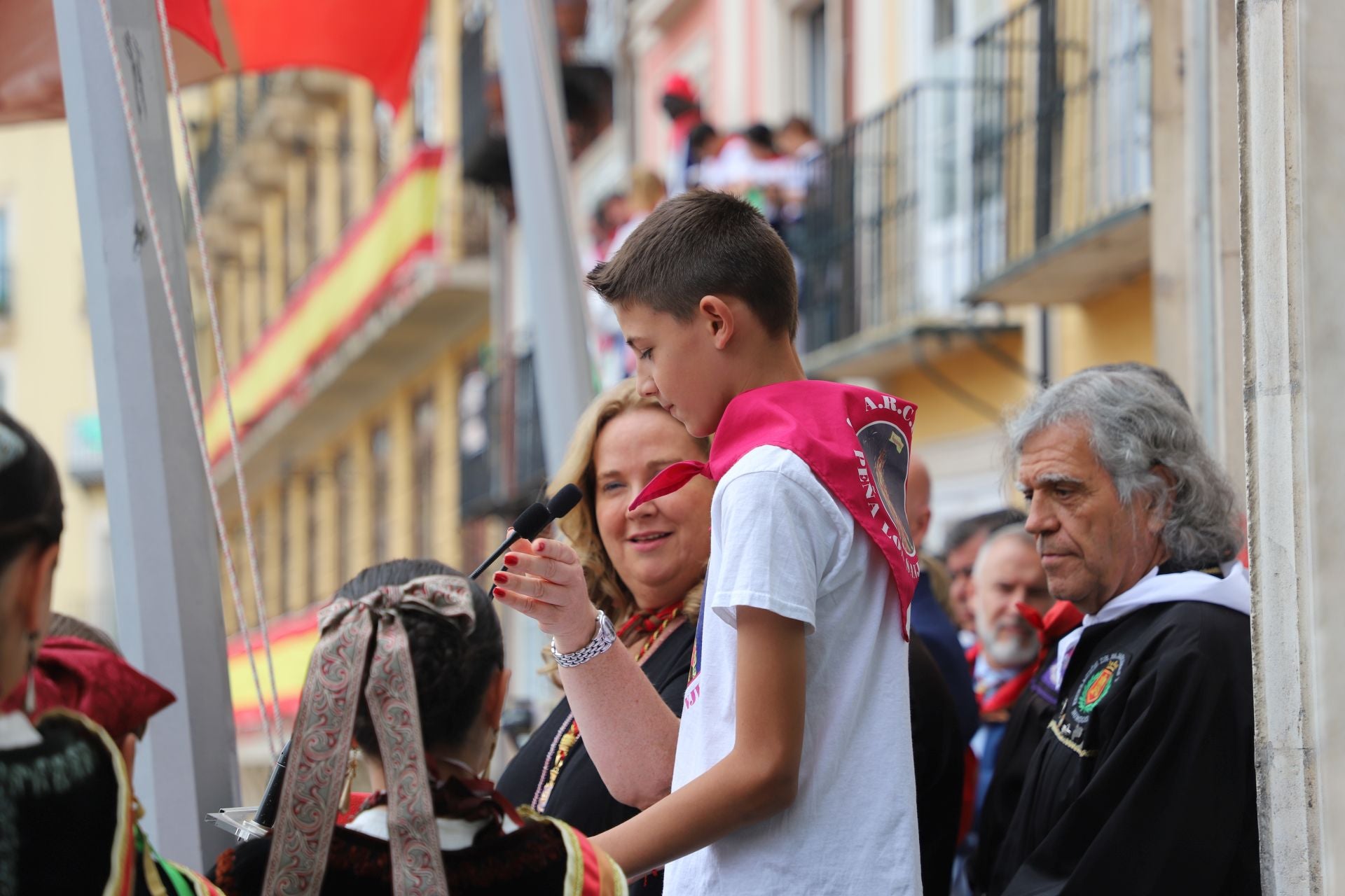 Las imágenes del pregón infantil de los Sampedros 2024