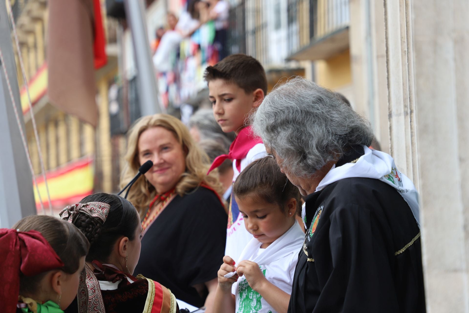 Las imágenes del pregón infantil de los Sampedros 2024