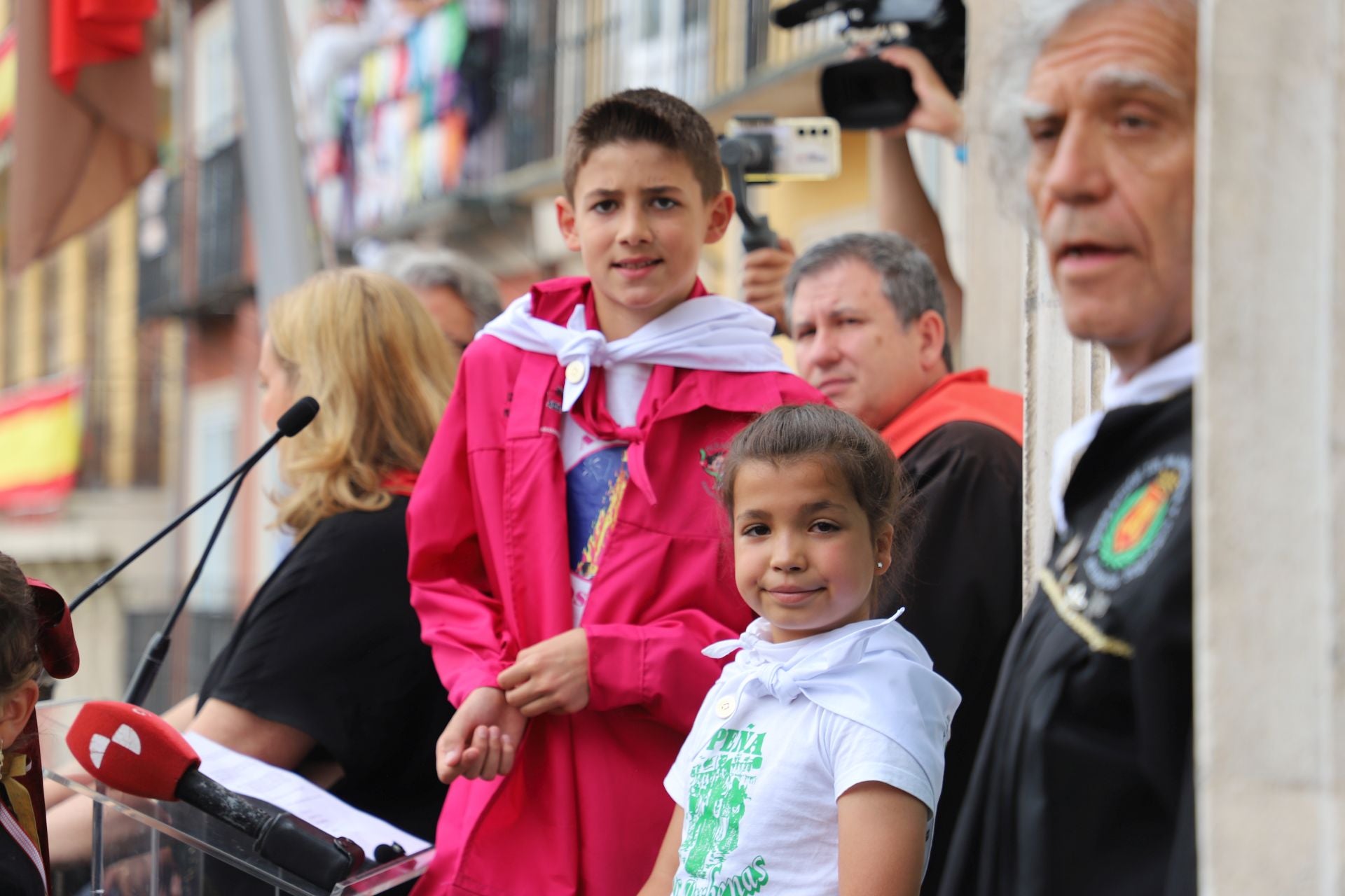 Las imágenes del pregón infantil de los Sampedros 2024