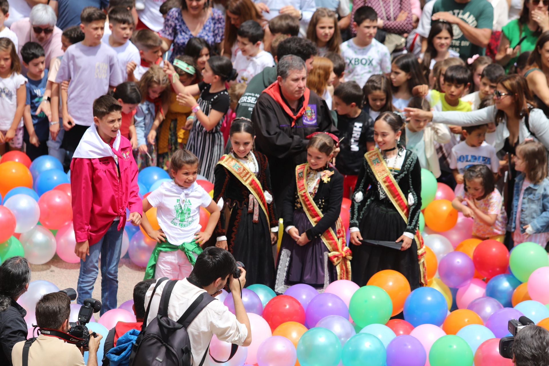 Las imágenes del pregón infantil de los Sampedros 2024