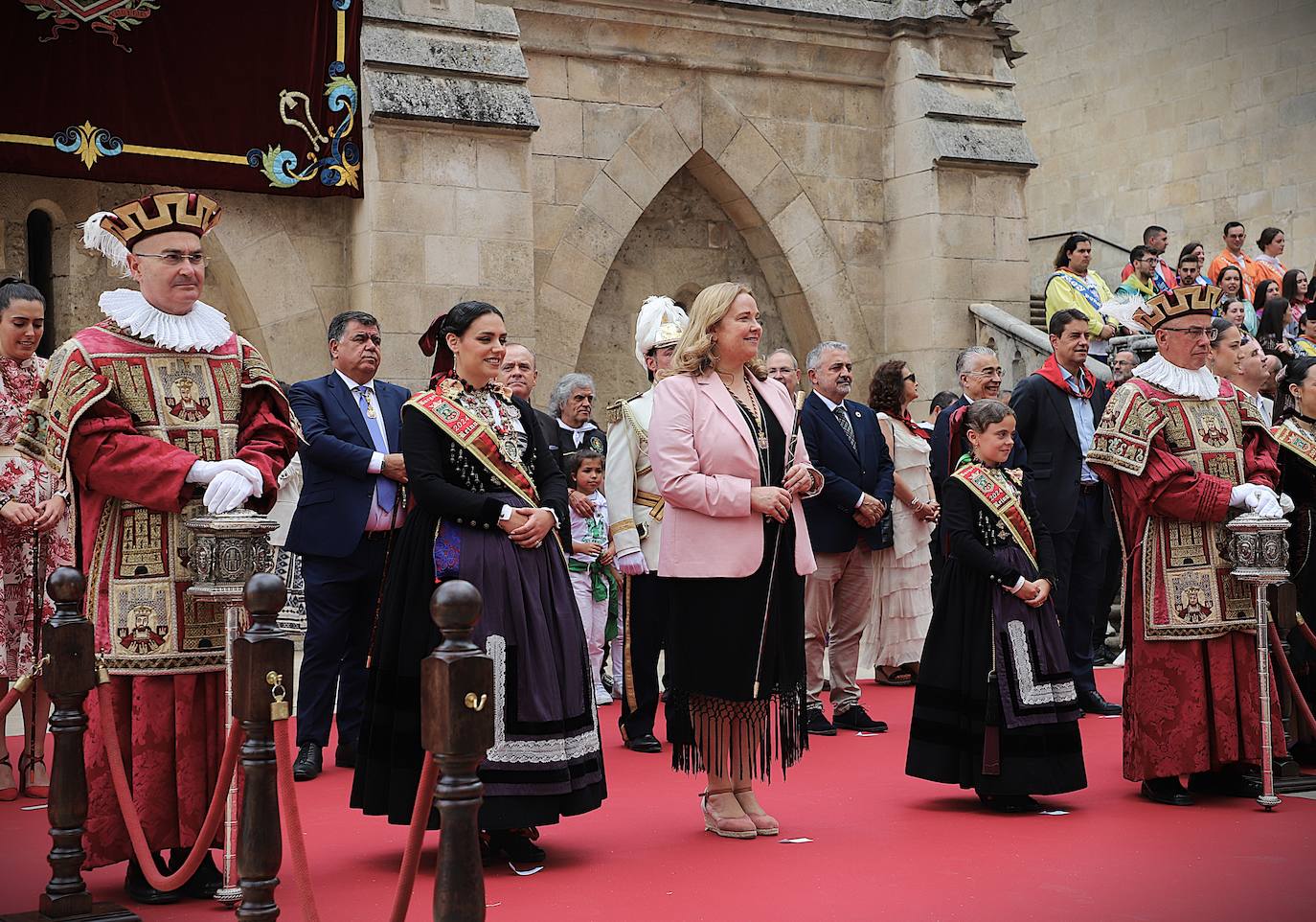 Así ha sido la interpretación del Himno a Burgos en los Sampedros