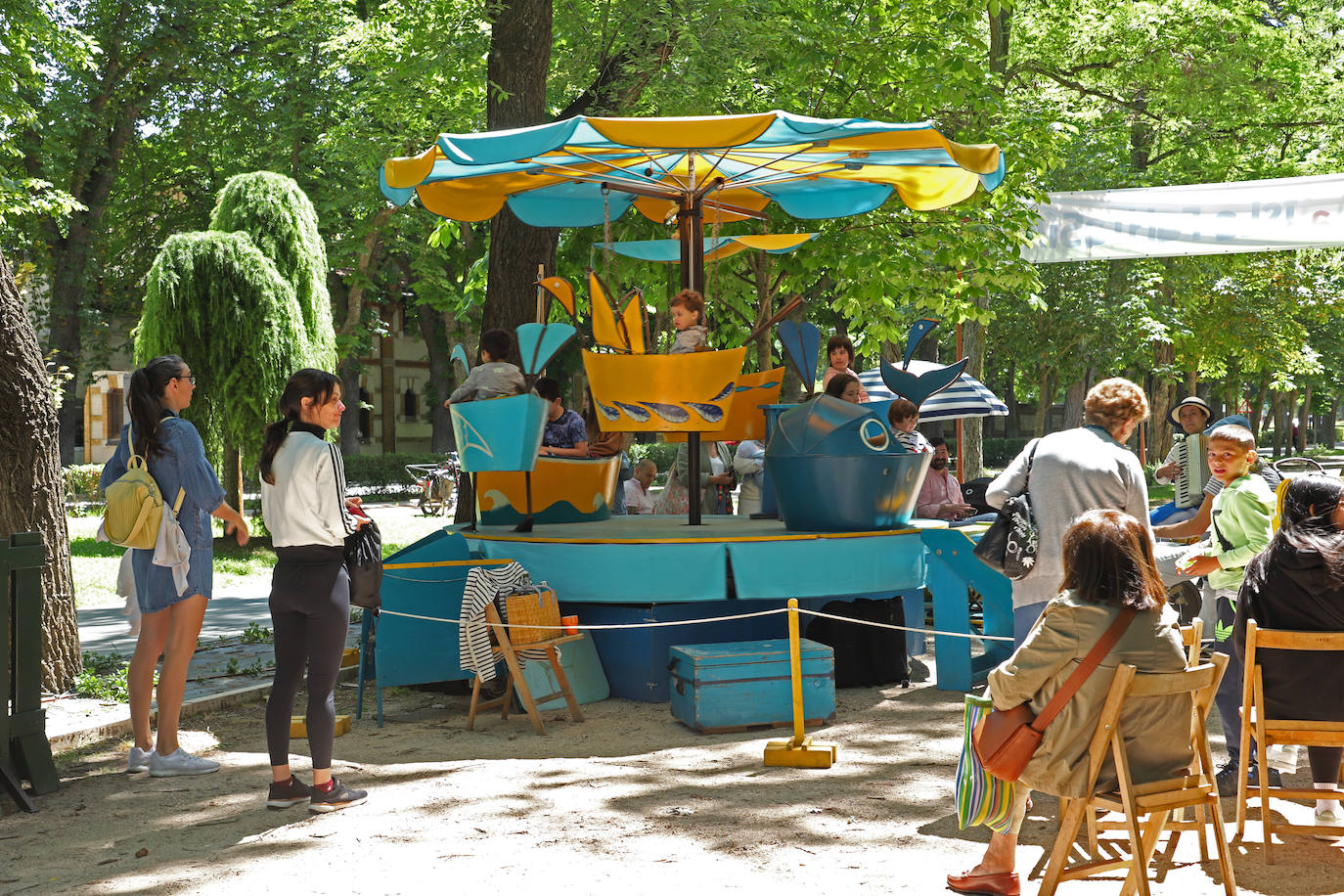 El parque infantil de Isla Fantasía, en imágenes