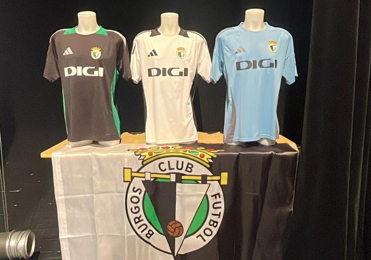 El Burgos CF presenta sus equipaciones para la temporada 2024/2025