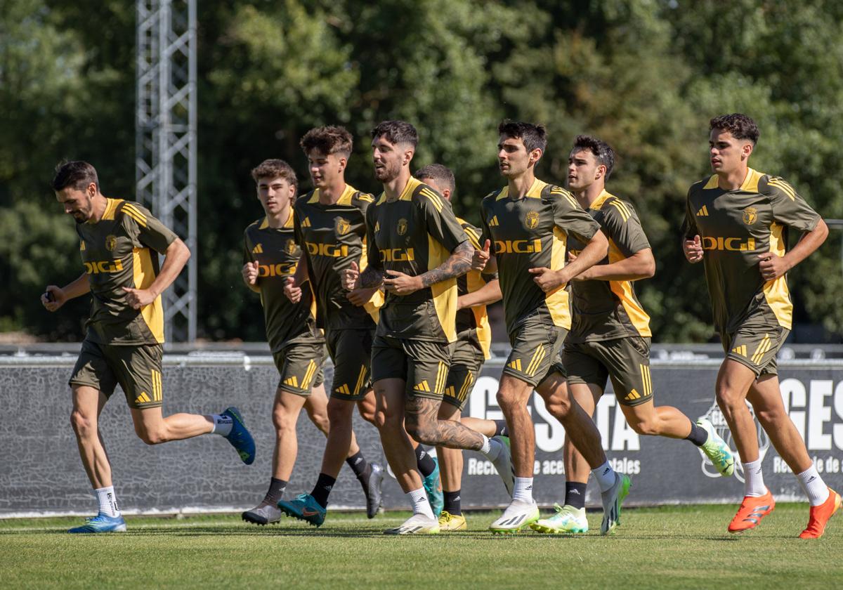 El Burgos CF ha pisado de nuevo el verde.