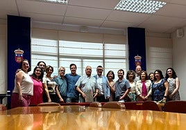 Acto de homenaje a Jesús Ángel Meneses.