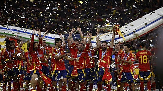 España vuelve a reinar en Europa