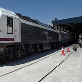 Los trenes ya circulan por el ramal ferroviario de Kronospan