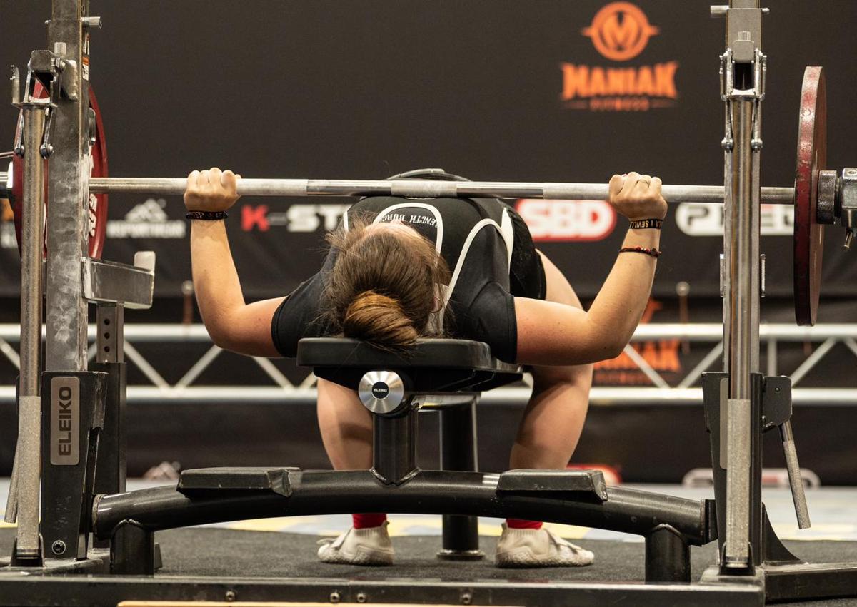 Imagen secundaria 1 - María Ibáñez en el Campeonato de España del pasado 6 de julio.