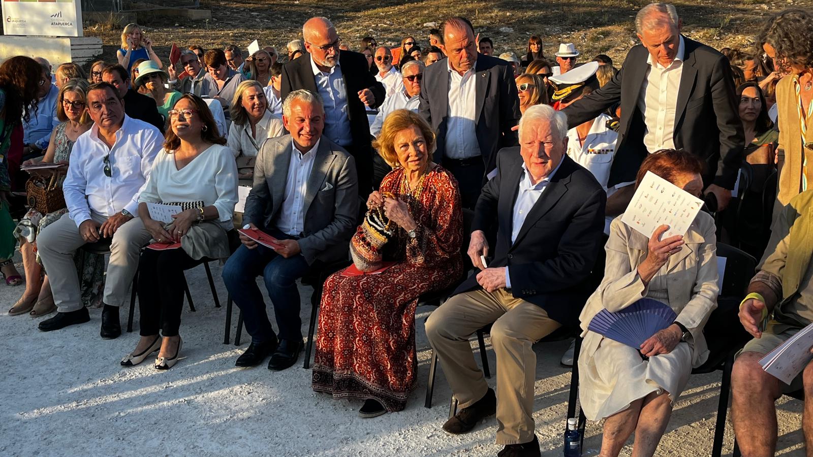 Así ha sido el concierto por las &#039;bodas de plata&#039; de la Fundación Atapuerca con la reina Sofia