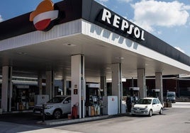 Gasolinera Repsol en una imagen de archivo.