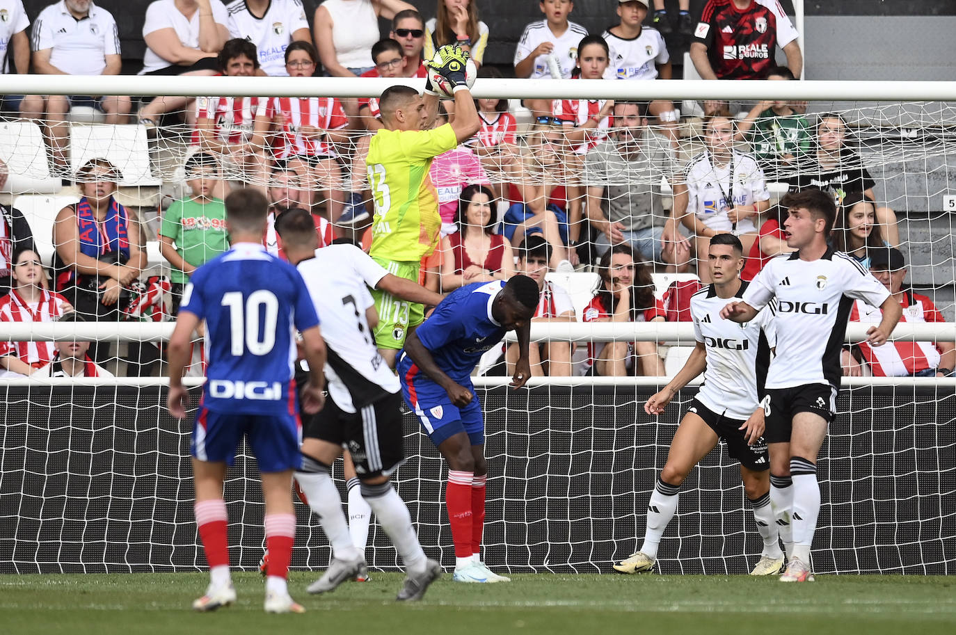 Así ha sido la victoria del Burgos CF frente al Athletic