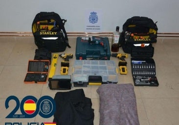 Detenido en Aranda acusado de trece robos en furgonetas de trabajo