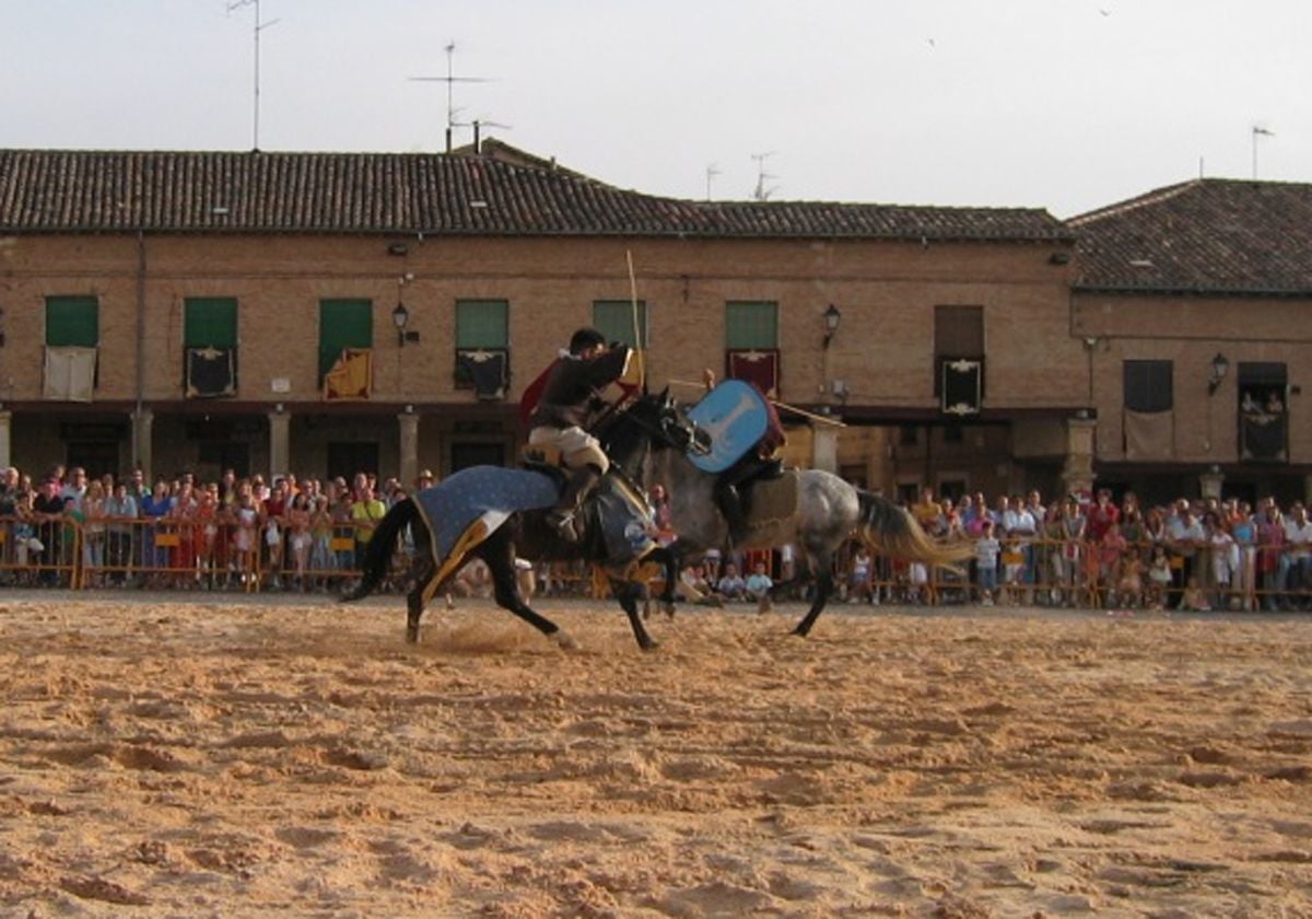 Juego de cañas.