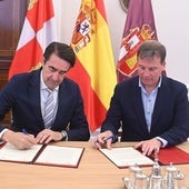 Junta y Diputación firman un protocolo para mejorar el abastecimiento y depuración de aguas en Burgos