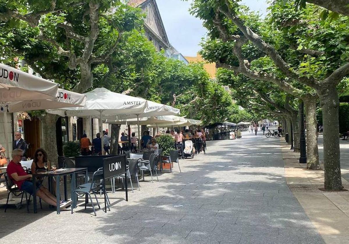 Burgos ha atravesado dos olas de calor consecutivas estas semanas.