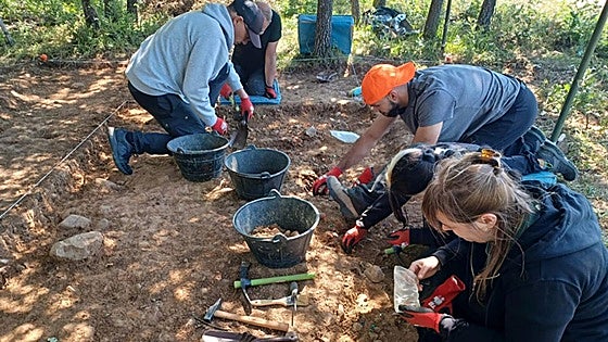 Aymerich, el yacimiento donde se encuentran los primeros 'Homo sapiens' de la sierra de Atapuerca