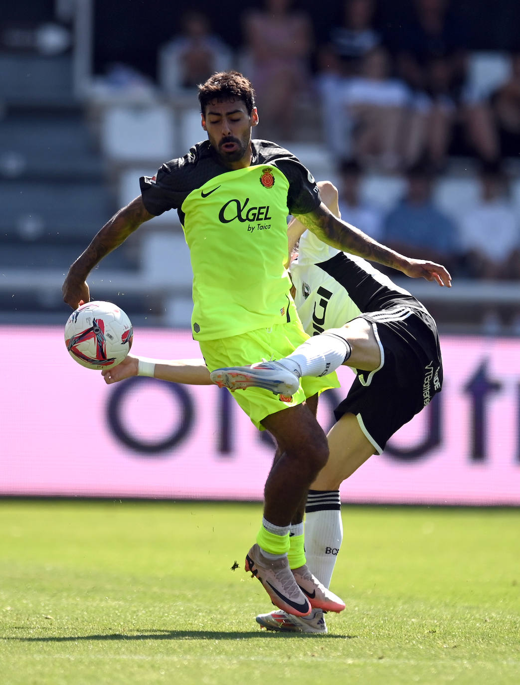 El Burgos CF - RCD Mallorca, en imágenes