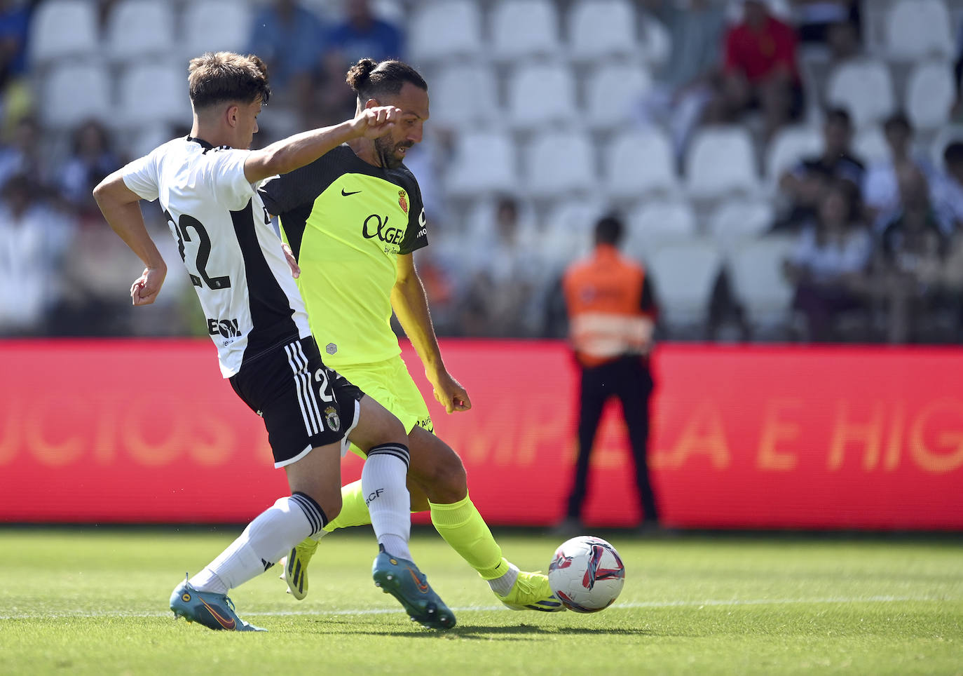 El Burgos CF - RCD Mallorca, en imágenes