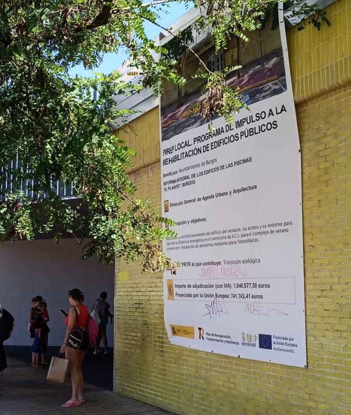 Imagen secundaria 2 - Obras en Burgos: ¿y ahora, quién quita esos carteles?