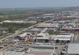 Vista aérea del polígono de Villalonquéjar.