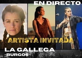 Cartel de la actuación de Isabel Aaiún en La Gallega.