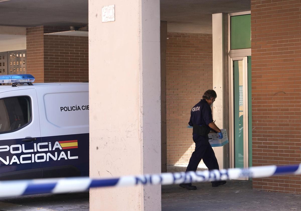 Edificio donde han ocurrido los hechos en Valladolid.