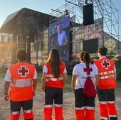 Cruz Roja atendió a 381 personas durante el festival Sonorama Ribera