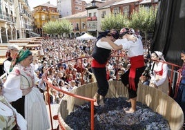 Imagen de archivo de la Gran Fiesta de la Vendimia de la Ribera del Duero.