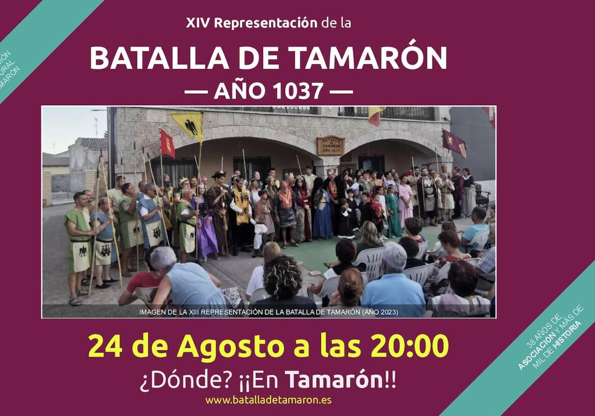 Tamarón revive su histórica batalla en un fin de semana cultural