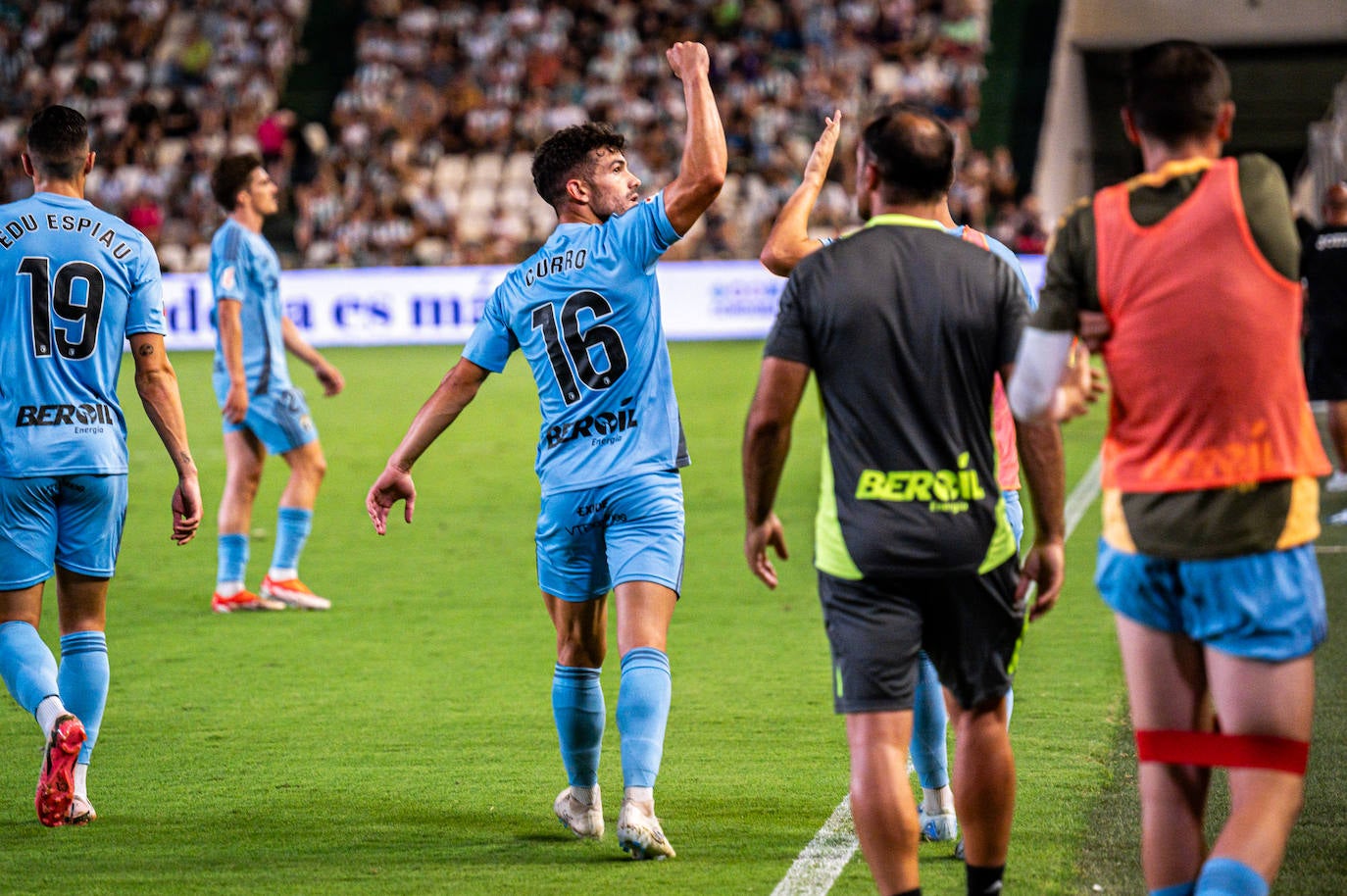 El partido entre el Córdoba CF y el Burgos CF, en imágenes