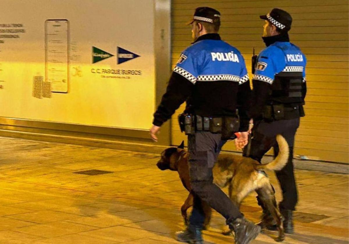 Imagen de archivo de la Policía Local de Burgos.