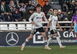 Saúl del Cerro debutó frente al Real Valladolid.