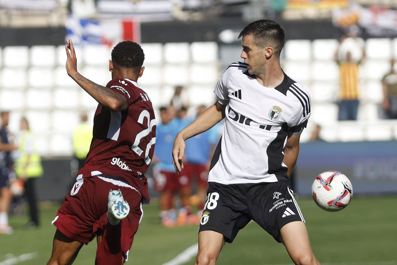 Así ha sido el partido del Burgos CF contra el CD Castellón