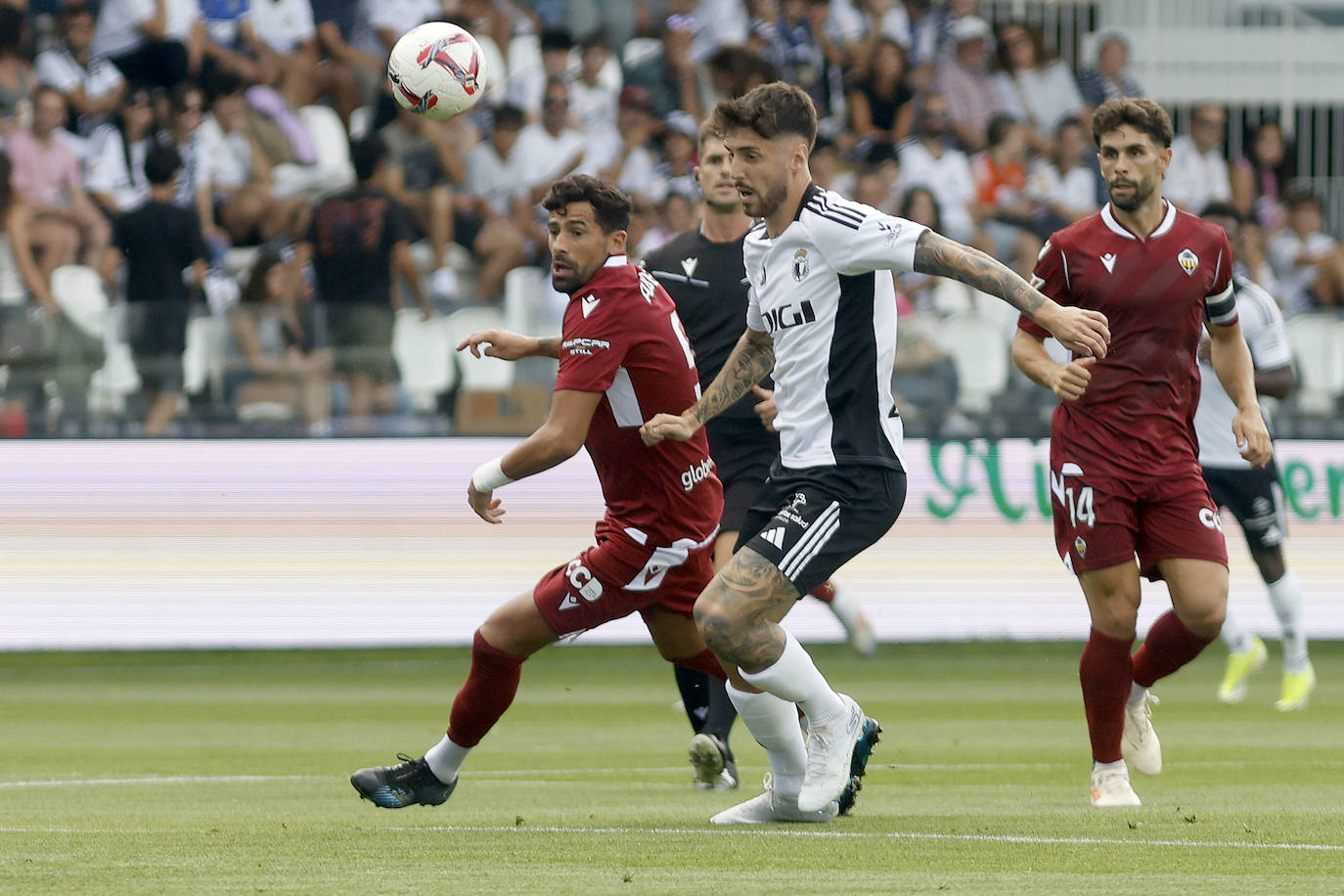 Así ha sido el partido del Burgos CF contra el CD Castellón