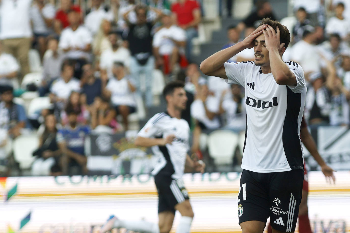 Así ha sido el partido del Burgos CF contra el CD Castellón